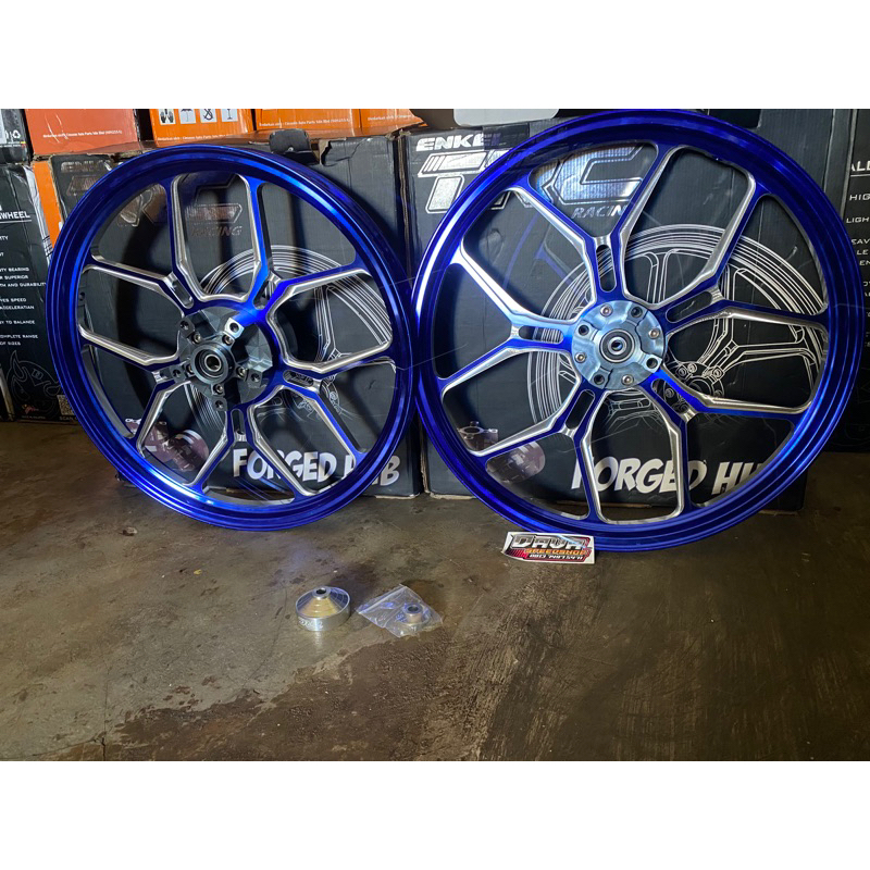 VELG ENKEI TRC RANCING ANODIZE CNC SPIDER RING 17