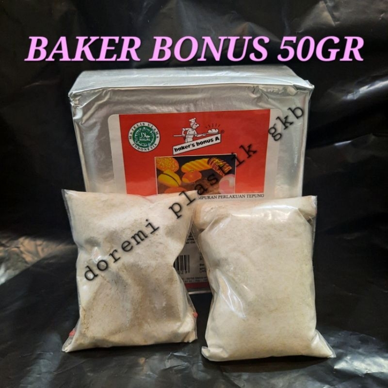 

Baker Bonus 50gr / Bread Improver Repack 50gr