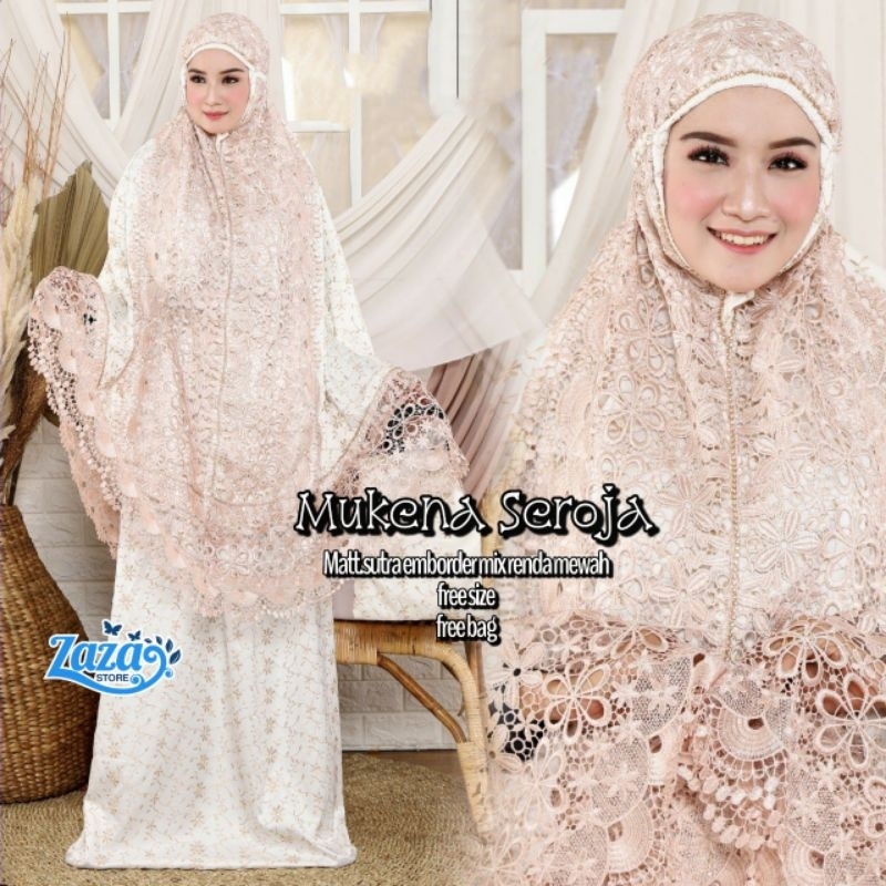 MUKENA SEROJA BY ZAZA STORE