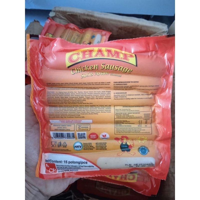 

CHAMP SOSIS AYAM 375gr