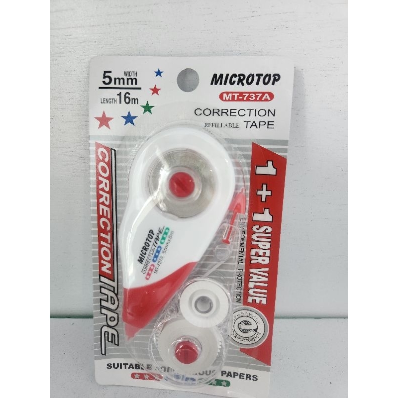 

Correction Tape Tipex rol Microtop 737A