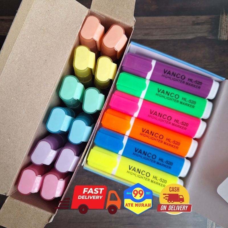 

Stabilo Highlighter/Stabilo Satu Warna/Alat Tulis/Pen Warna