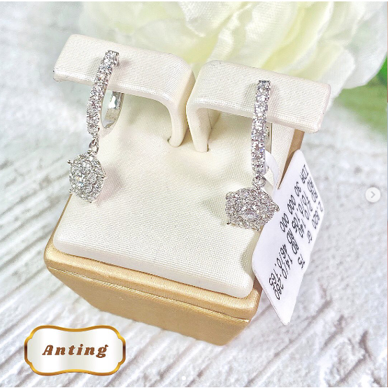 Elco Jewellery - Anting Berlian Eropa F Vvs | ABRT-00235SH Berkualitas dan Bergaransi