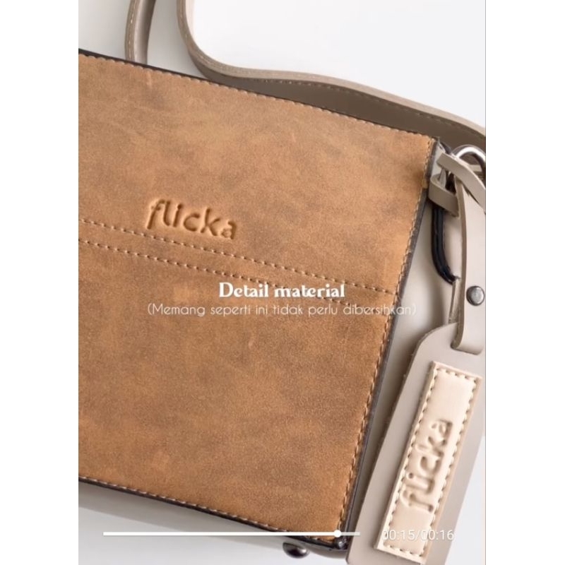 bestpromo ( bisa cod ) sling bag flickabag noa mini dd20 flicka bag dd 20