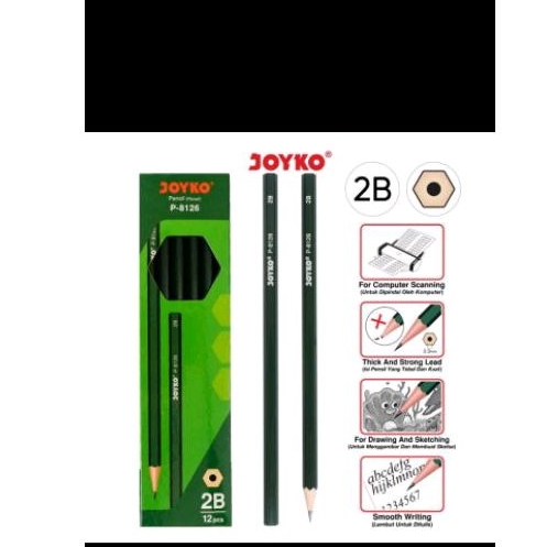 

Pensil Pencil Joyko P-8126 2B 1 Box 12 Pcs