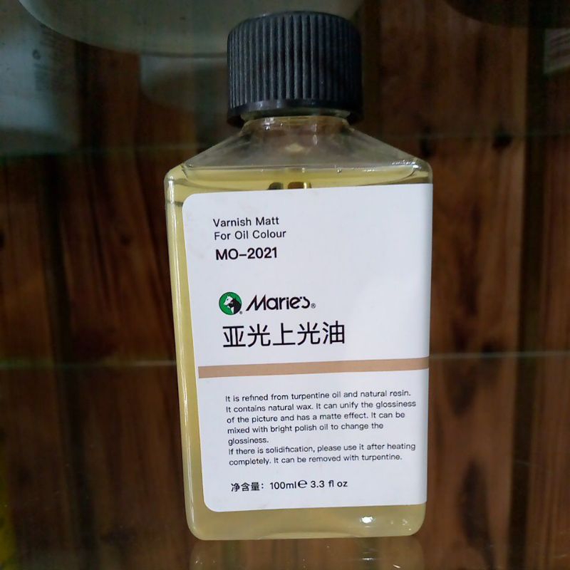 

Maries Matt Varnish Untuk Cat Minyak Dan Cat Acrylic 100ml