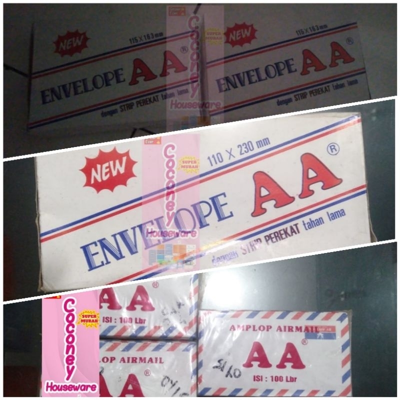 

Amplop Putih / Amplop Sedang / Envelope AA