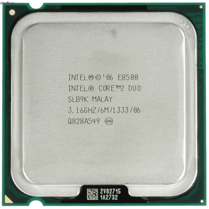 Intel Core2 Duo E8500 (3.16 GHz) - TRAY FAN - SOCKET 775