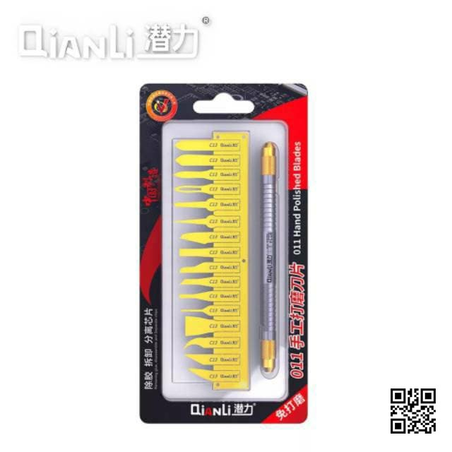 QIANLI Glue Knife 011 Mata Pisau Servis Pengukir Lem IC Chipset CPU