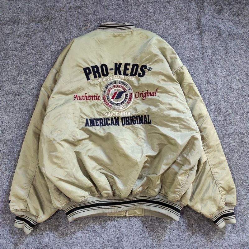 JACKET PRO KEDS USA BOMBER VARSITYVINTAGE THRIFT/SECOND