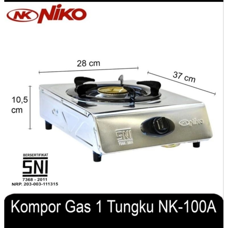 kompor Gas Niko 1 tungku