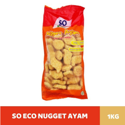 

So Eco Naget Ayam 1kg (SO Eco Chicken Nugget 1kg)