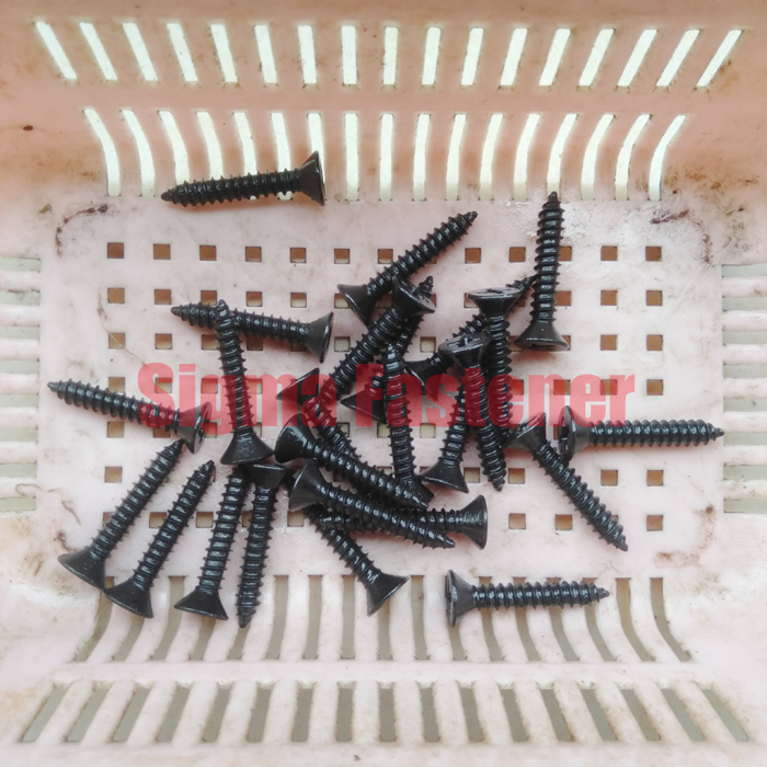 Sekrup FH+ Hitam 12x1"