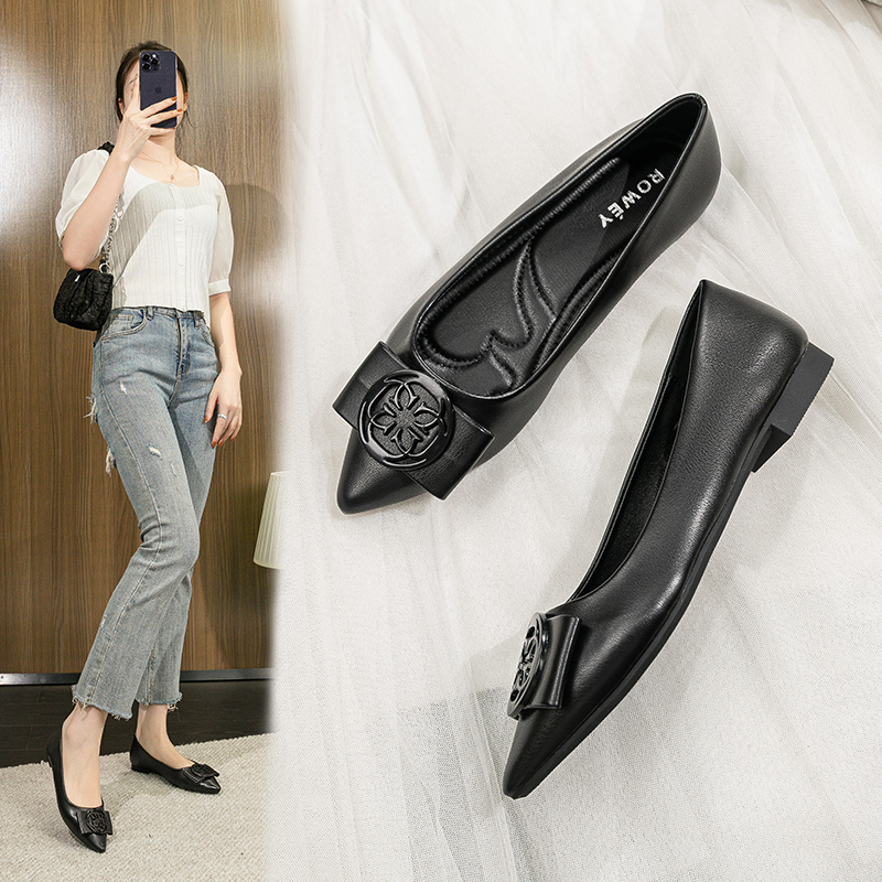 Rowey Flatshoes Cantik Wanita Korea Athena