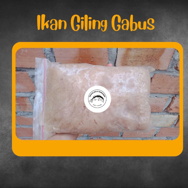 

Ikan Giling Gabus (Asli Nian) 1 Kg