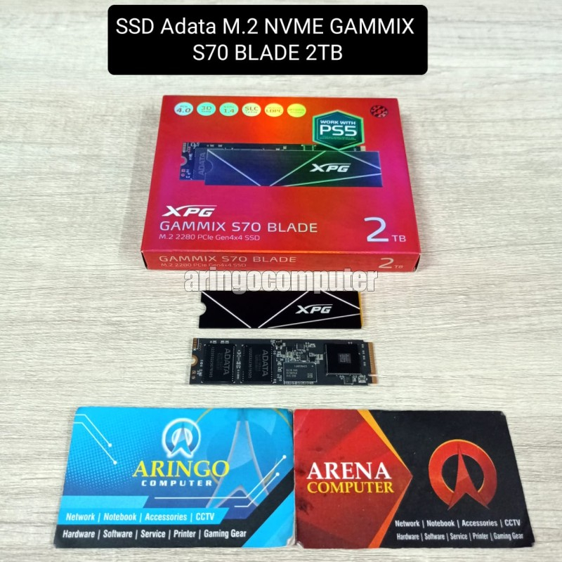 SSD Adata M.2 NVME GAMMIX S70 BLADE 2TB