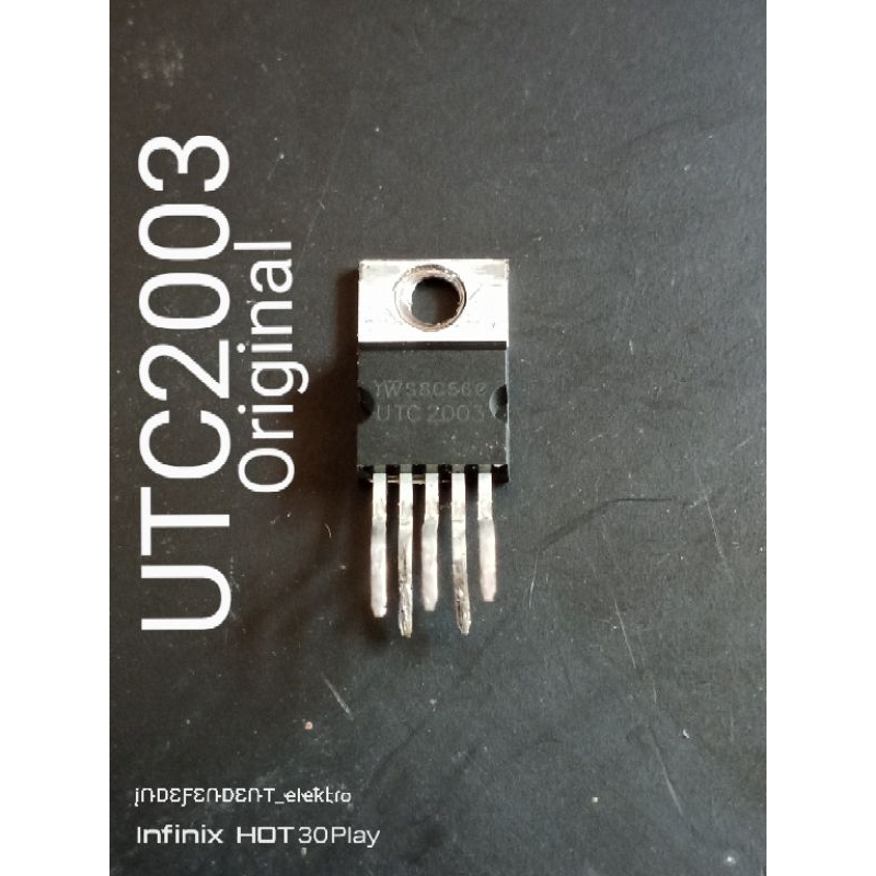 UTC2003   D2003   TDA2003  CV203 D4225 original    ic suara tv cina