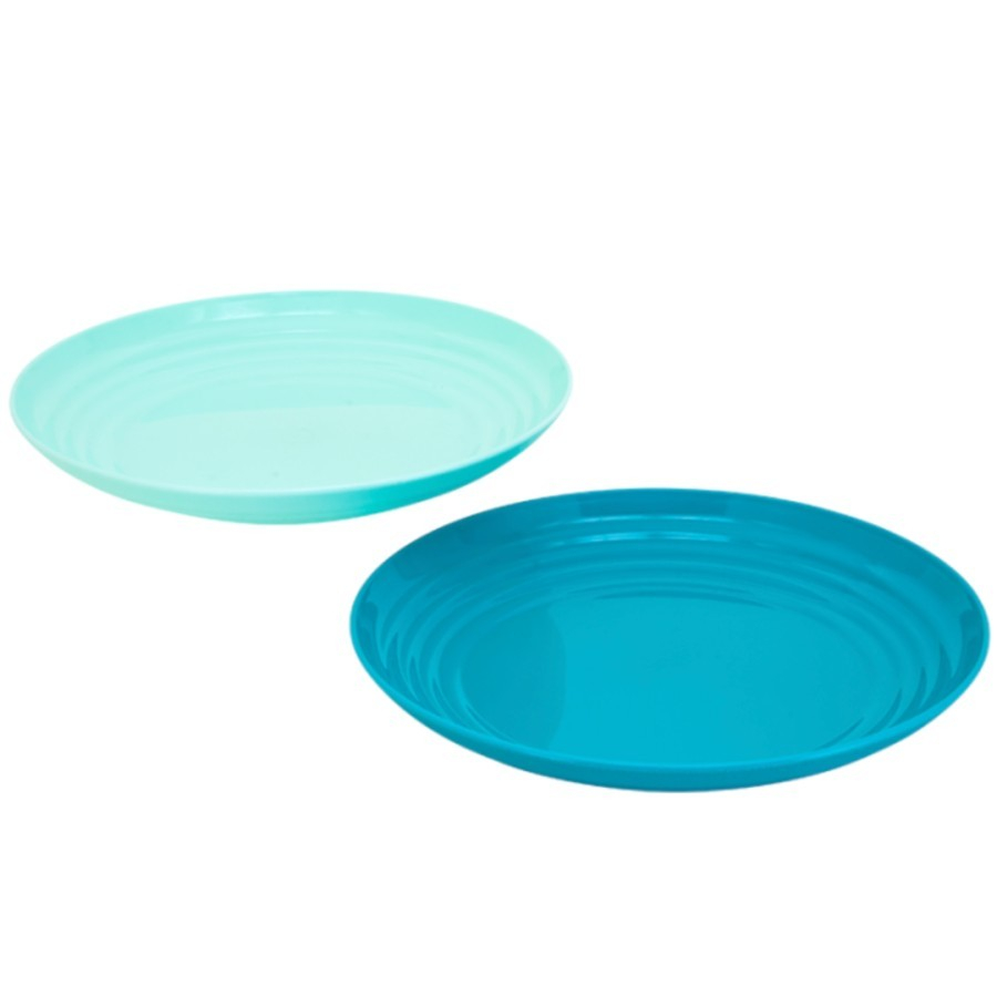 Green Leaf 4073 Piring Makan Bulat Wadah Saji Makanan Plastik Lucent Toscana Series