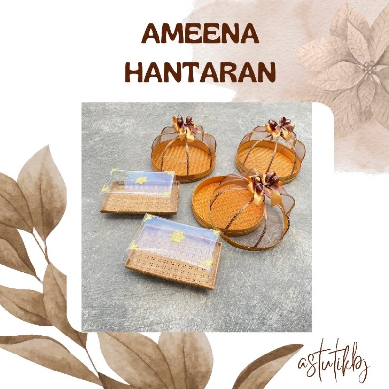 

AMEENA SET HANTARAN / hantaran bambu seserahan bambu lamaran pernikahan packaging murah oleh oleh parsel mika
