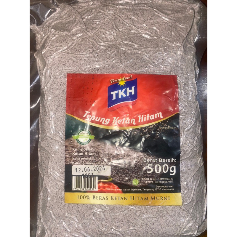 

tepung ketan hitam