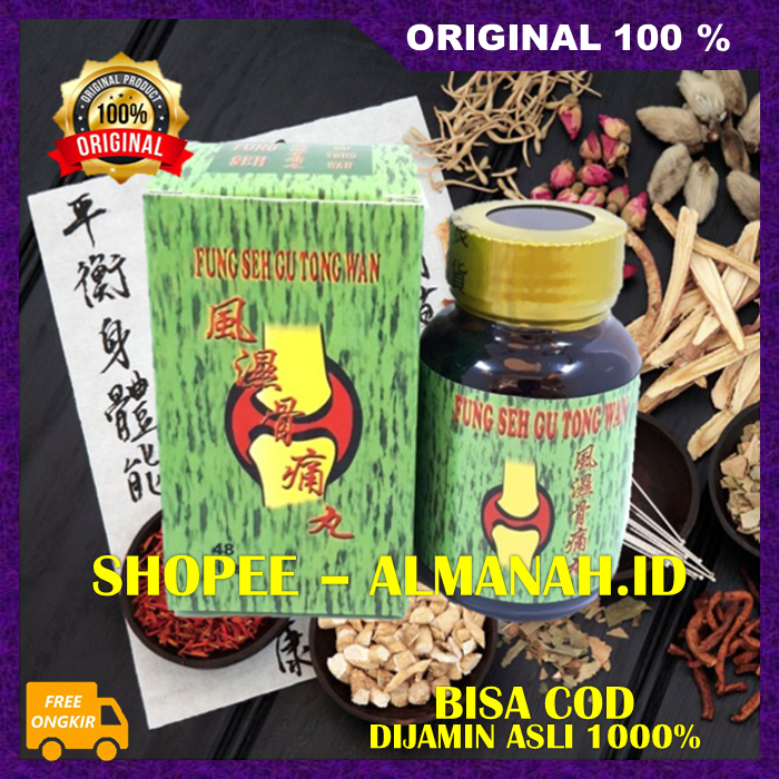 [BISA COD] Tong Wan Pill Ramuan Tradisional Leluhur Cina Ampuh Atasi Nyeri Sendi Dan Pegal Linu ASLI