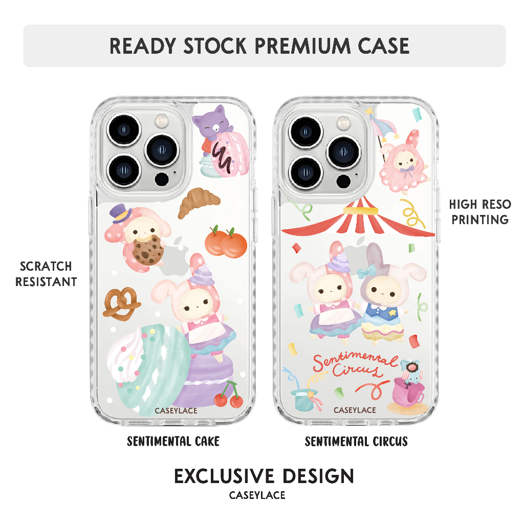 Impact Case Samsung Sentimental Circus Collection S23 S24 S25 ULTRA S23 PLUS S22 ULTRA S22 PLUS S21 