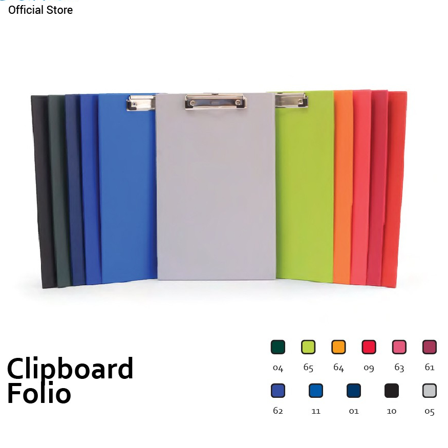 

Bantex Clipboard Papan Jalan Folio F4 Papan Ujian