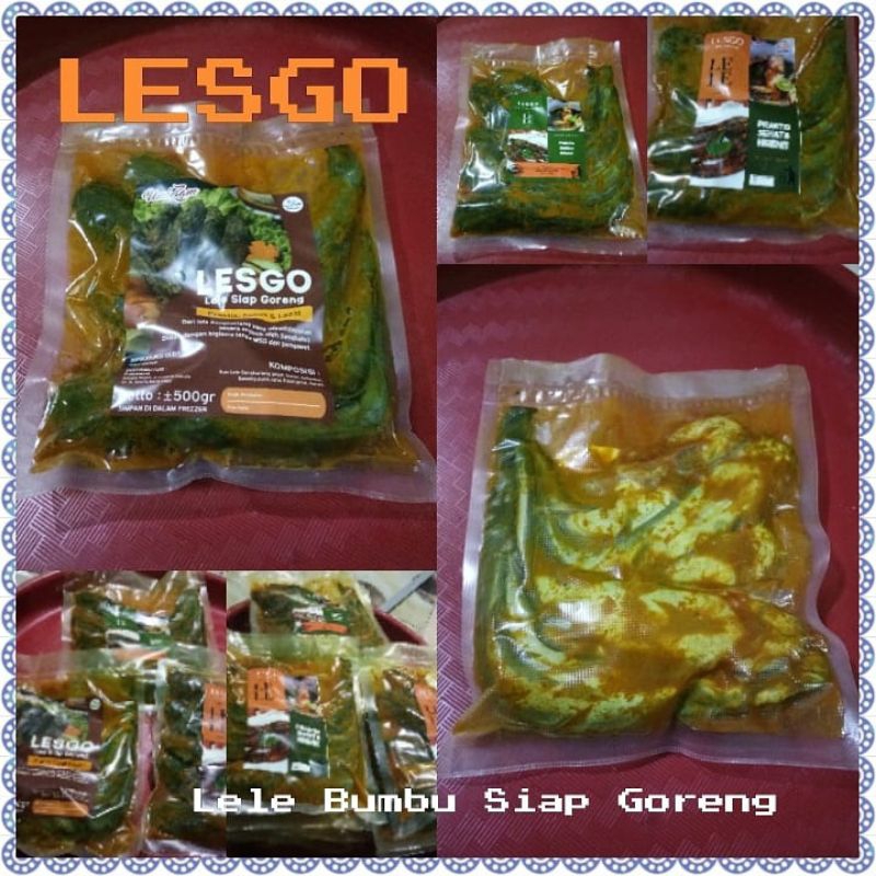 

Lele Bumbu siap goreng tanpa kepala