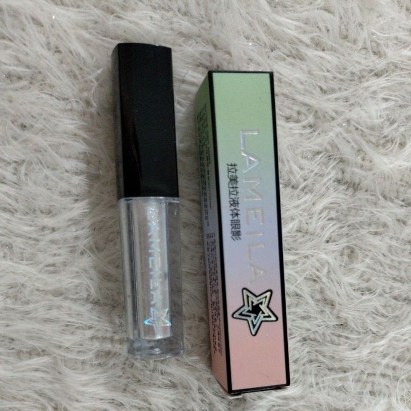 LAMEILA LIQUID EYESHADOW GLITTER SILVER