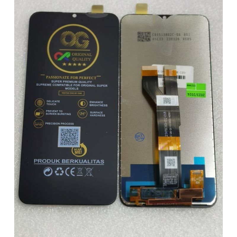 LCD TOUCHSCREEN REALME C20 REALME C21 RMX32011 - REALME NARZO 50i - REALME C11 2021 FULLSET COMPLETE