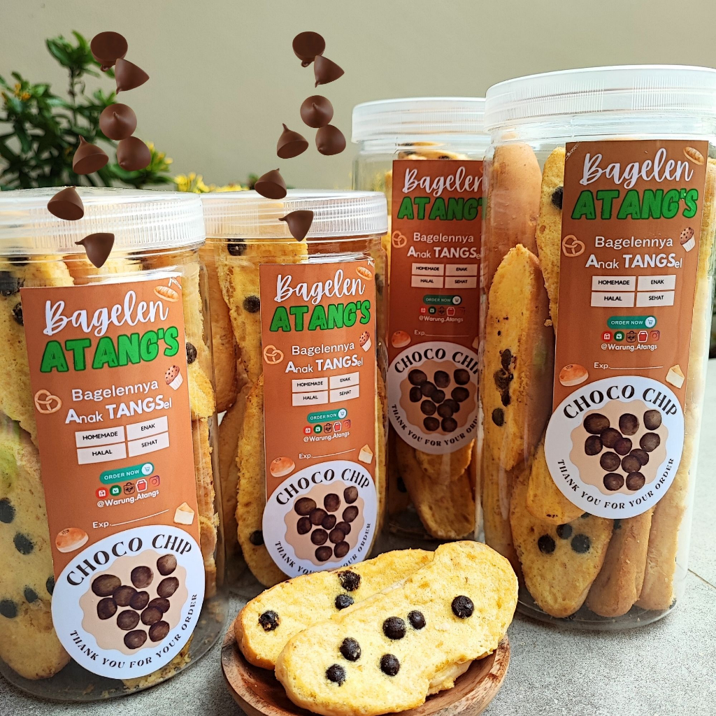 

Bagelen ATANGs - Bagelen Choco Chips - Bagelennya Anak TANGSel