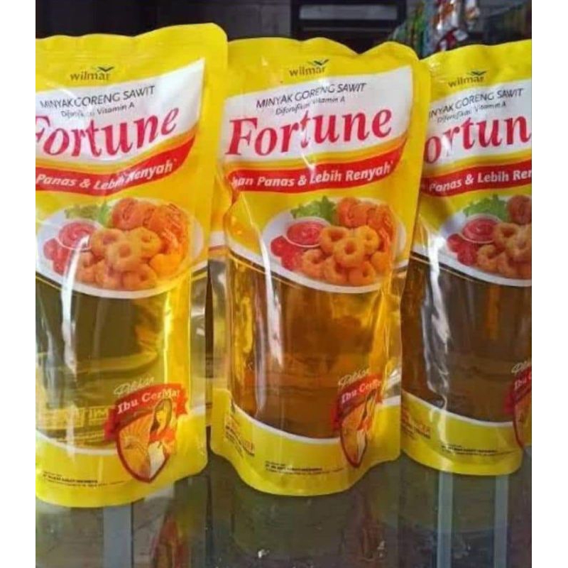 

minyak goreng Fortune refile 1Lt