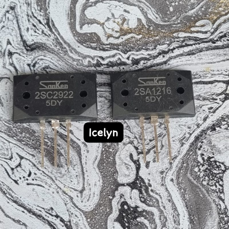 Transistor Sanken 5DY 1216 2922 2SA1216 2SC2922 SA1216 SC2922 1SET