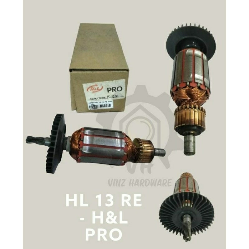 ARMATURE/ANGKER BOR 13 MM HL 13 RE H&L - H&L PRO