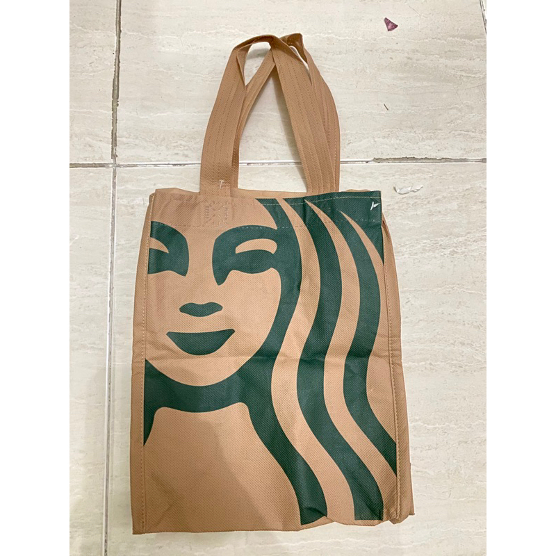 [SOLD OUT] Goodie bag Starbucks Original /Tote bag starbucks/ Tas kain Starbucks