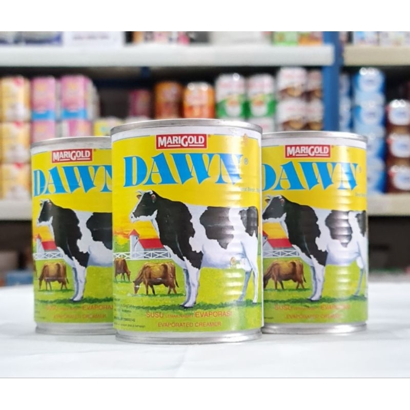 Dawn Susu Evaporasi Dairy Milk/Evaporater Milk Dawn 490ml/Dawn Evaporate Milk Dairy