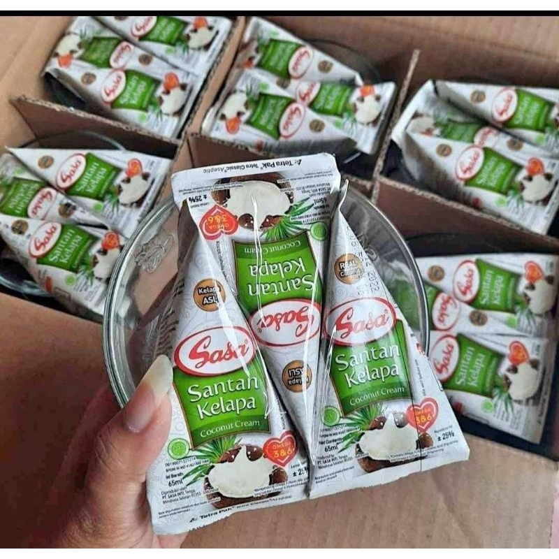 

2 pack paket 3 santan free mangkon