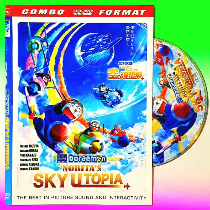 Kaset Video Film Doraemon Sky Utopia - Kaset Video Film Animasi Anak-anak Terbaru