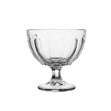 450 ml IC1776 Gelas Kaca Kaki Es Campur Mangkok Es Campur Gelas Es KrimMERIMELMA