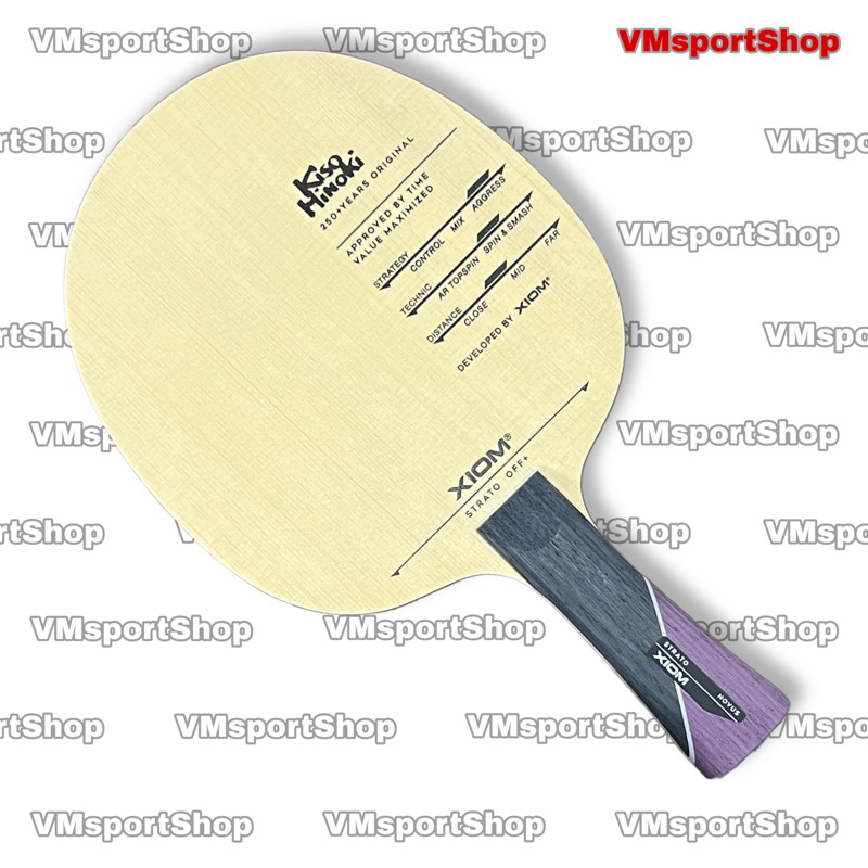 Xiom Strato - Kayu Blade Bat Bet Pingpong Tenis Meja