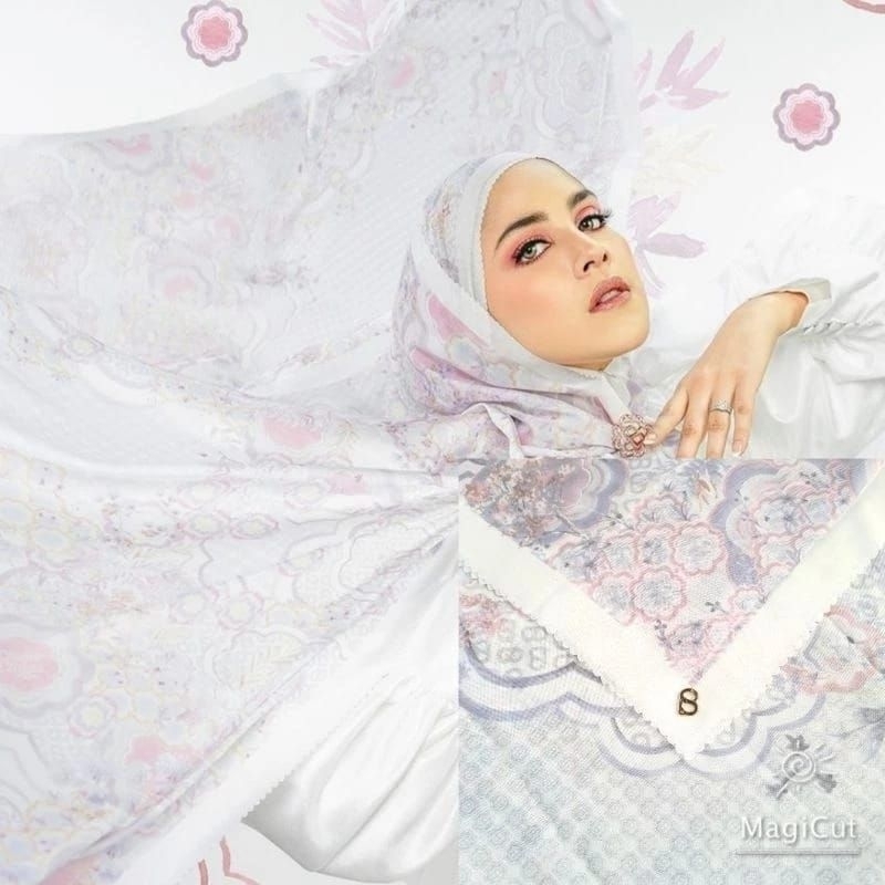 Hijab voal premium Buttonscarves Bs chupa chups Laser cut titik 3