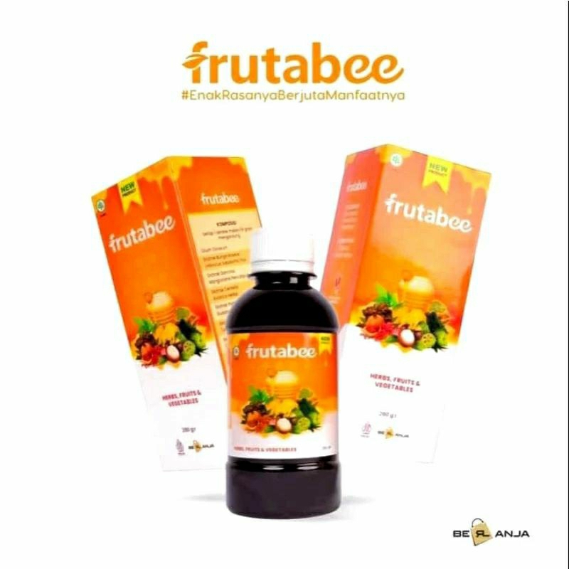 Frutabee Madu untuk meningkatkan daya tahan tubuh anak &amp; dewasa full vitamin buah dan sayur