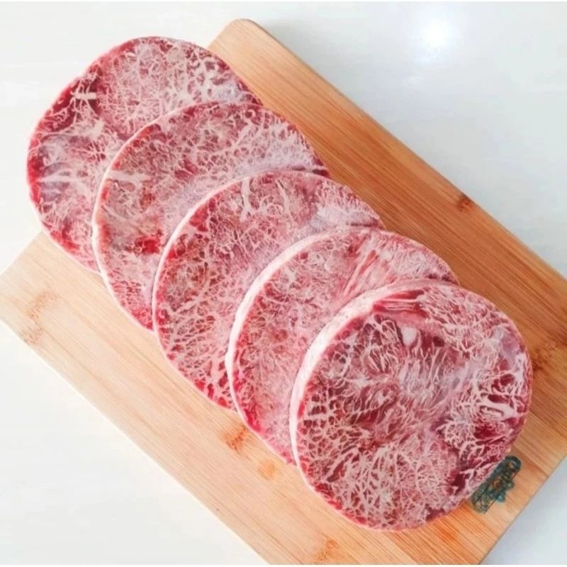 

Beef Wagyu Tenderloin Meltique Steak 100g isi 10 Premium (HARGA RESELLER)