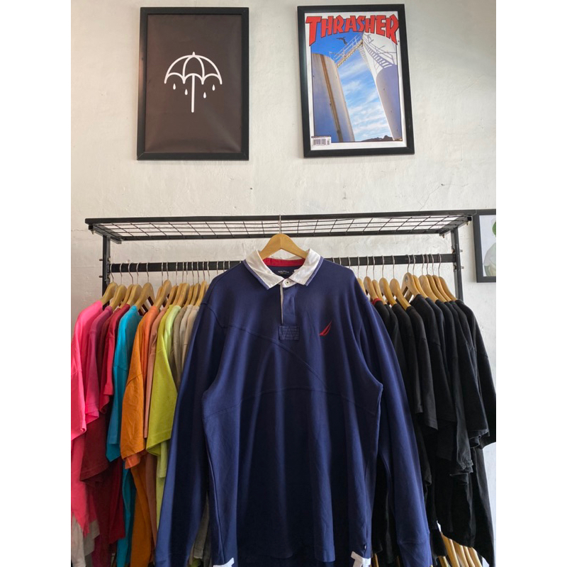 NAUTICA  - POLO LONGSLEEVE