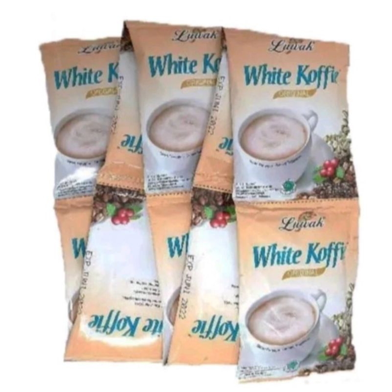 

kopi luwak white coffe 10sachet