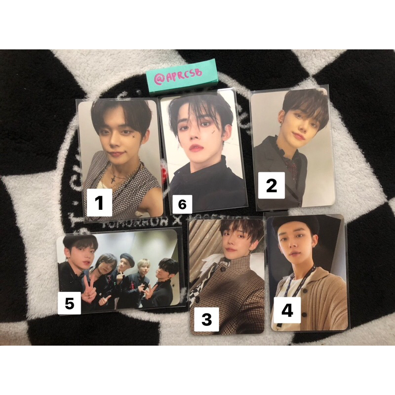PC YEONJUN LIM A DICON DFESTA // PHOTOCARD TXT ALBUM CW