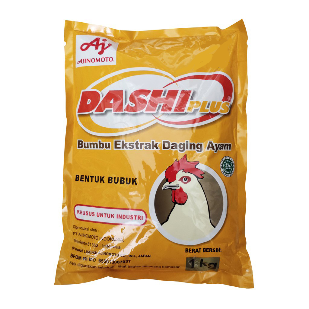 Dashi plus Ayam Ajinomoto / Dashiplus Ayam / Bumbu Penyedap Rasa Ayam 1 kg