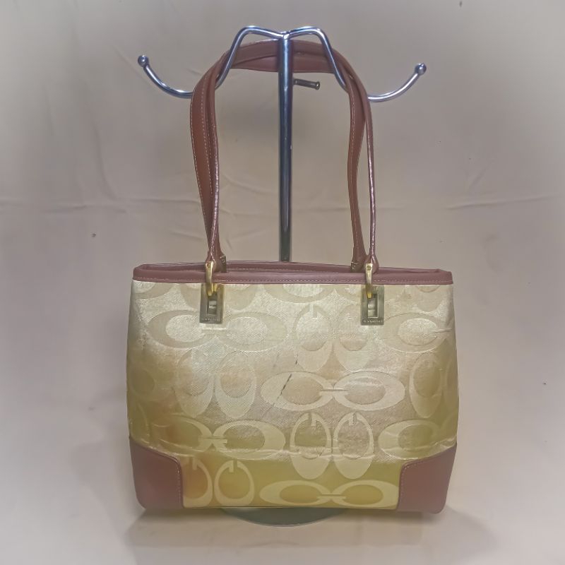Tas Canvas Branded Gobelini Original Wanita Model Jinjing Jadul Kulit Murah Motif Preloved