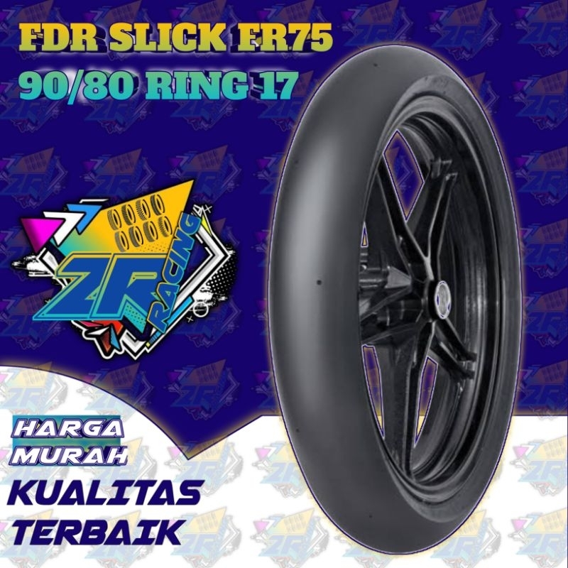 BAN SOFT COMPOUND FDR FR75 UK. 90/80 -17 TUBELESS MOTOR SUPRA JUPITER FU