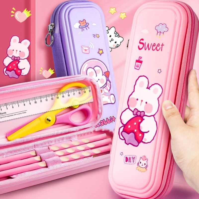 

Kotak Pensil Anak Resleting Kotak Imut Bagus